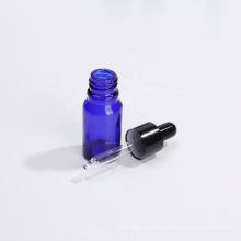 Hot sale Round Cobalt Blue 15ml 20ml 30ml 50ml 100ml Dropper Glass Bottle for Essential oil skincare products facial lotion